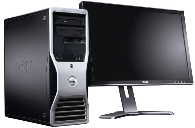 Dell Precision 390 with Monitor LCD